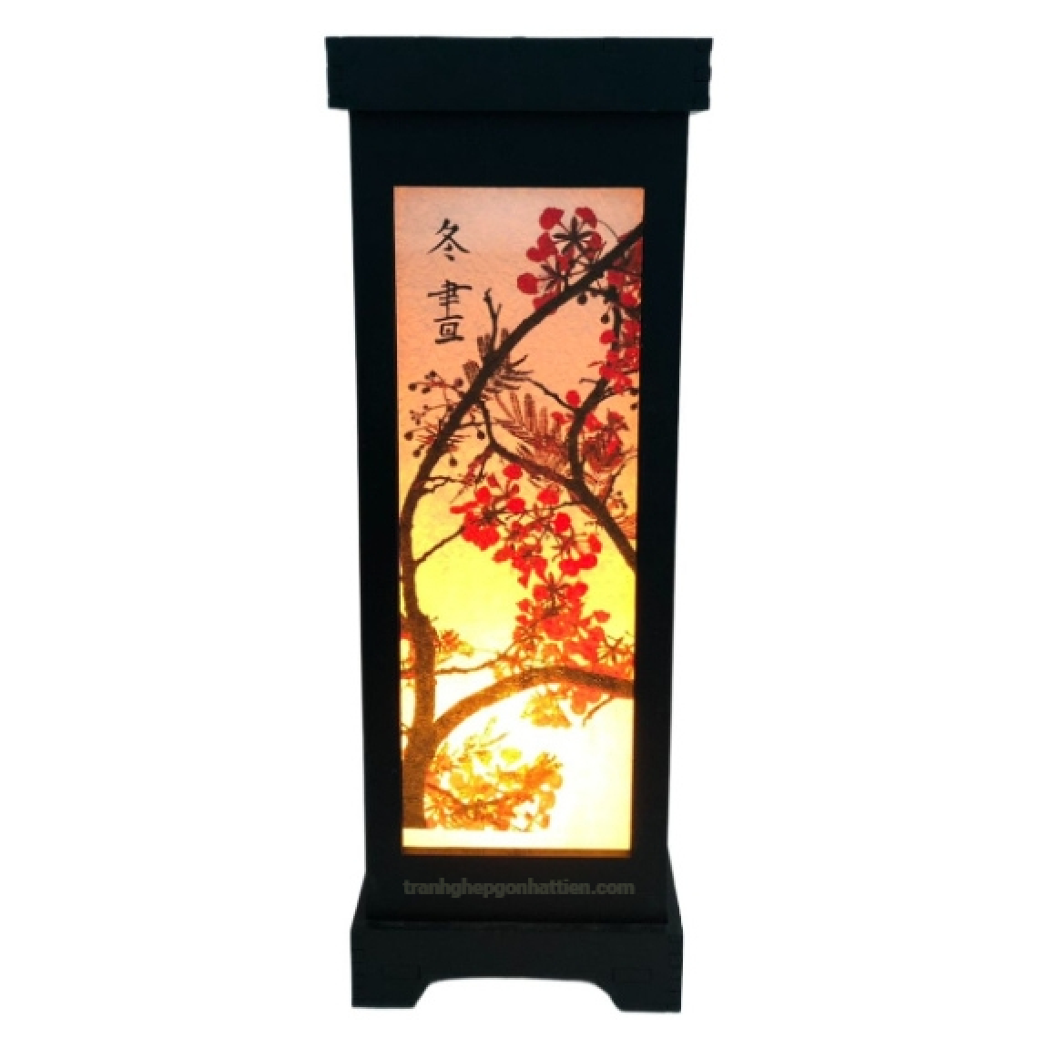 Đèn ngủ để bàn bằng gỗ