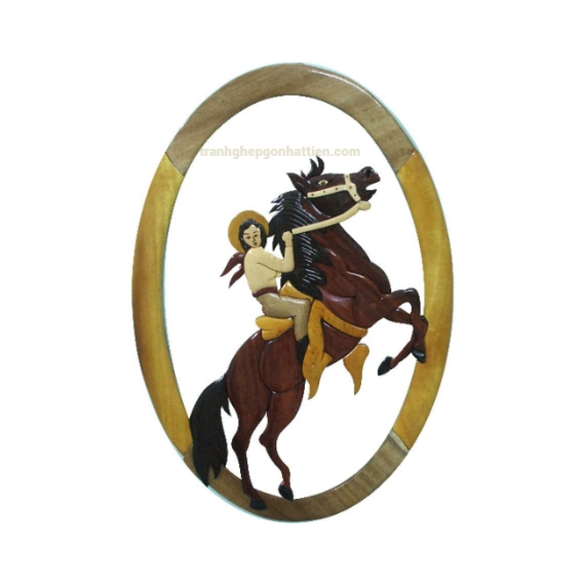Tranh ghép gỗ treo tường