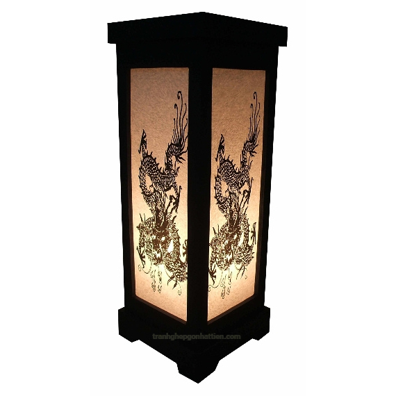 Đèn ngủ để bàn bằng gỗ